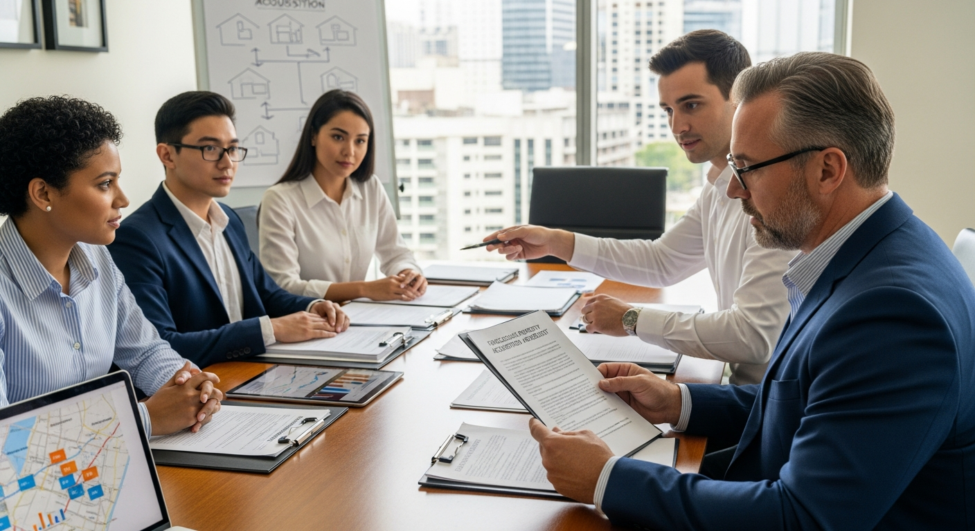 กลไกการซื้ออสังหาริมทรัพย์ยึดจากธนาคารในต่างประเทศ