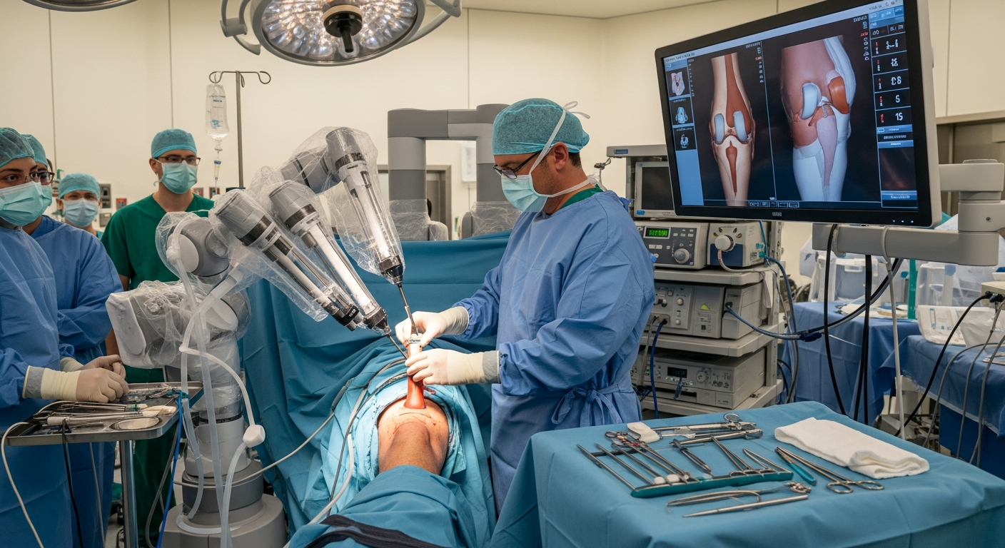 Τεχνολογική πρόοδος στην ολική αρθροπλαστική γόνατος