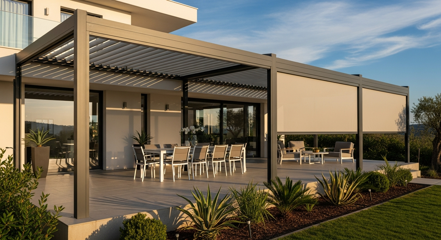 Estruturas Fixas e Retráteis para Controle de Luminosidade