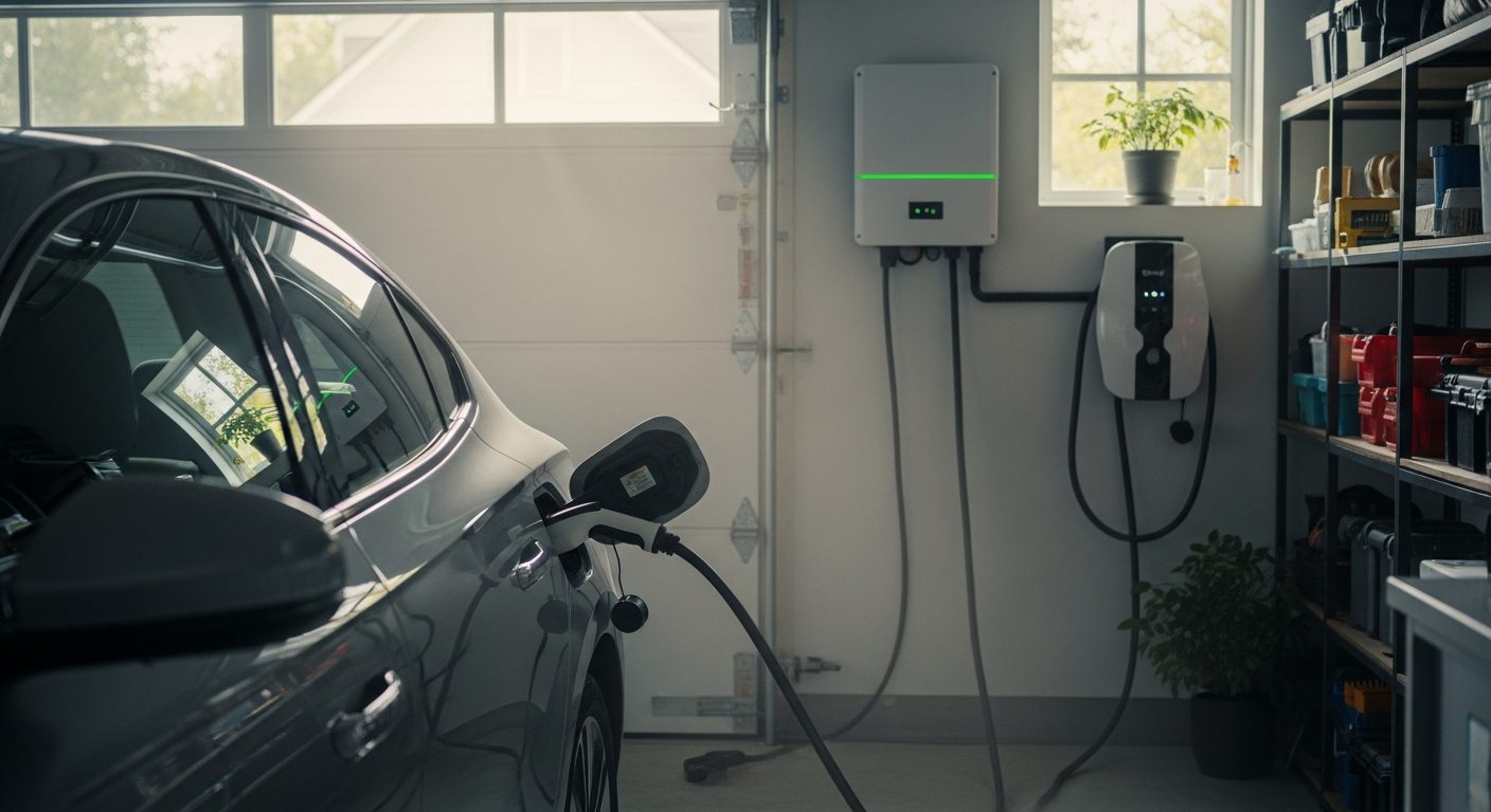 Udržitelné dobíjení elektrických vozidel doma