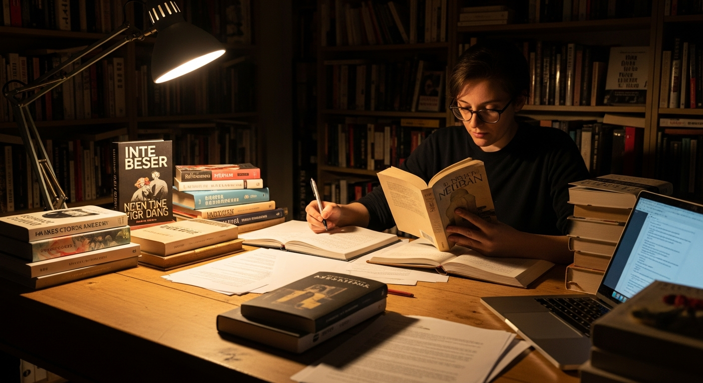 Deciphering Themes in Modern Literary Creations