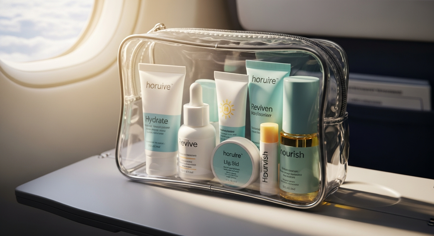 Travel-friendly routines to maintain hydration and reduce dehydration during flights