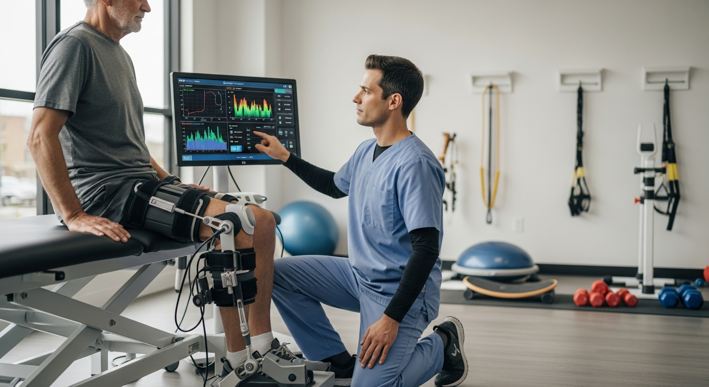 Innovationer inom icke-kirurgisk knärehabilitering