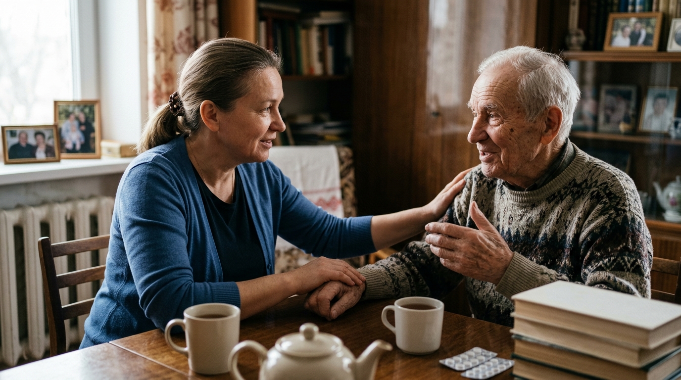 My Sister Became Mom's Caregiver — Understanding How Family Roles and Relationships Change