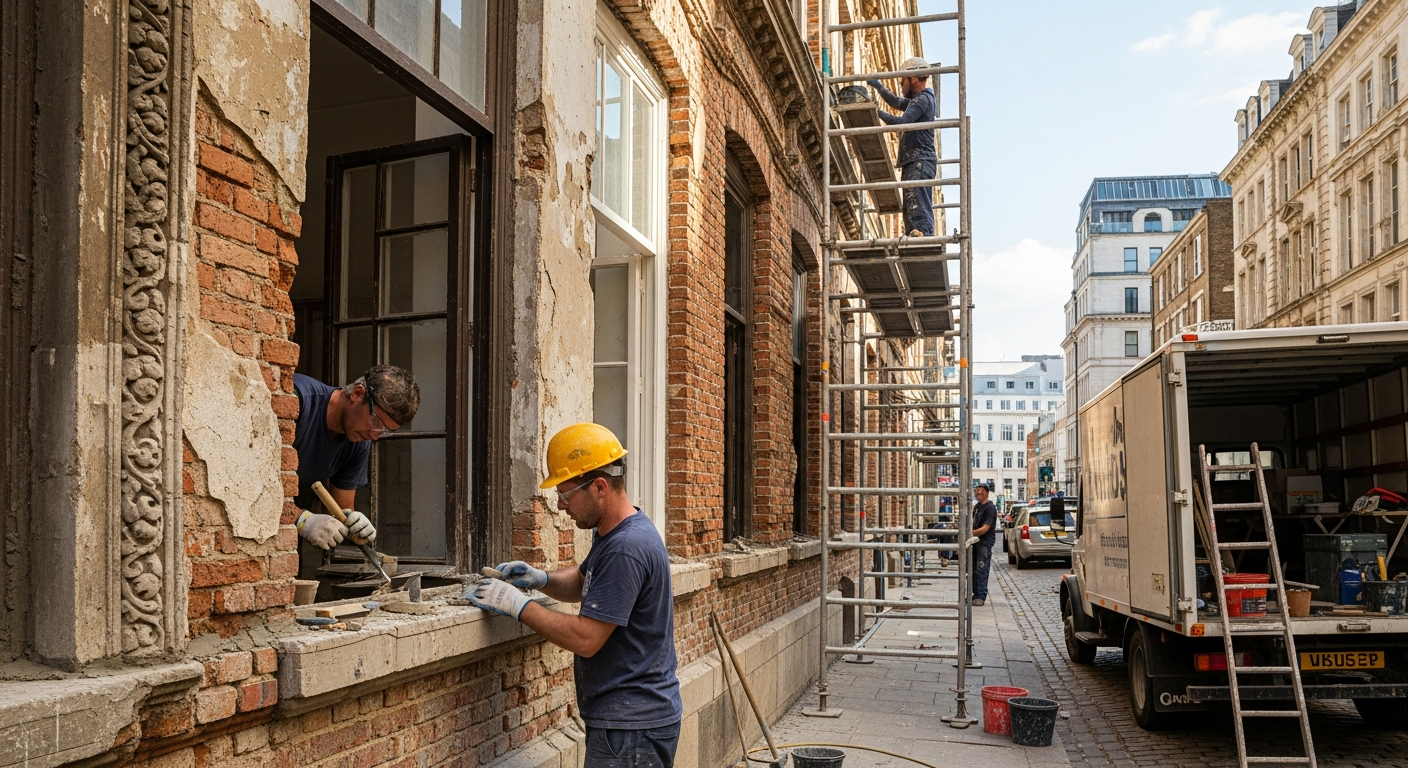 The Process of Restoring Derelict Structures