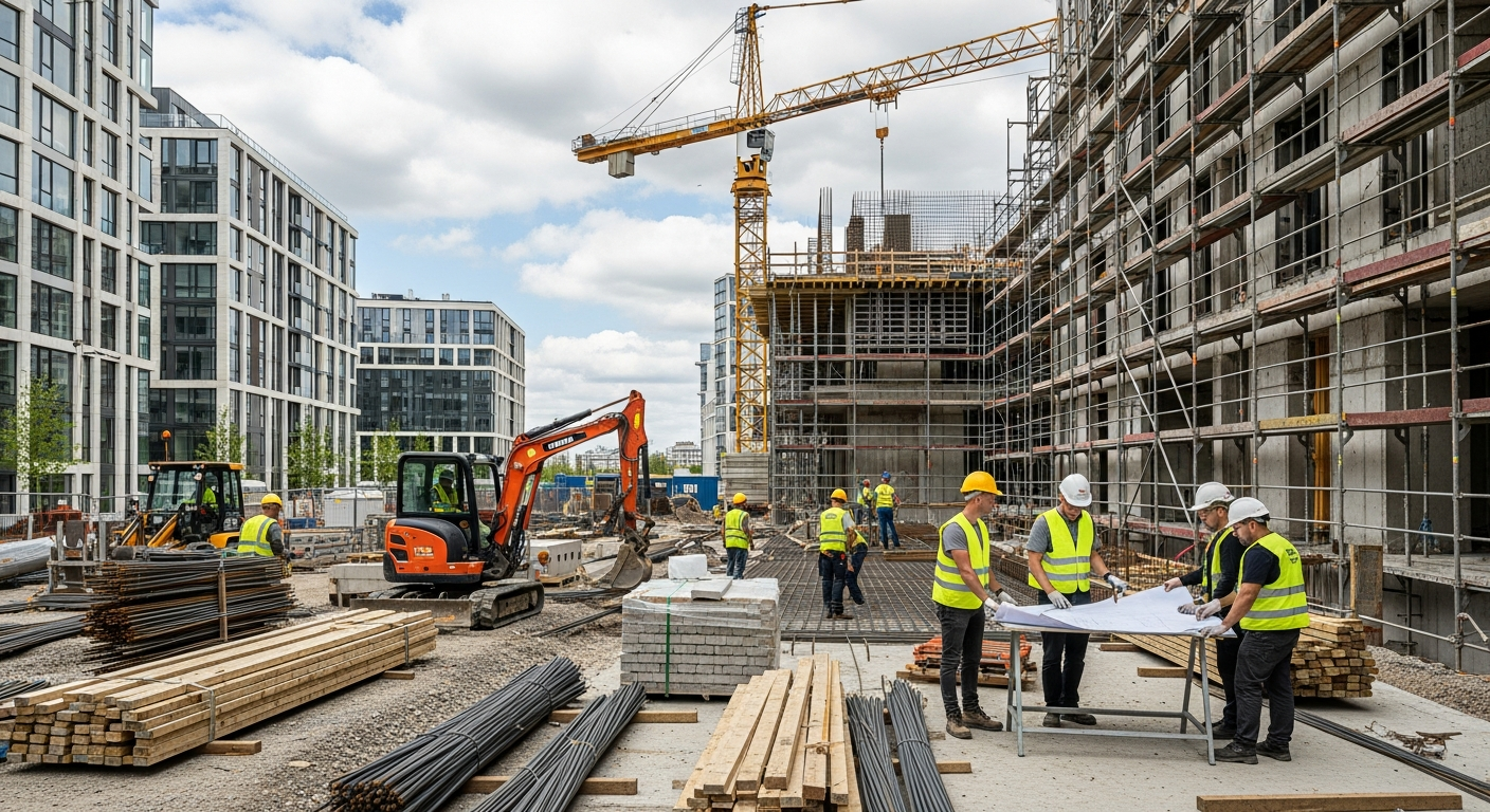 Efektívne riadenie stavebných diel