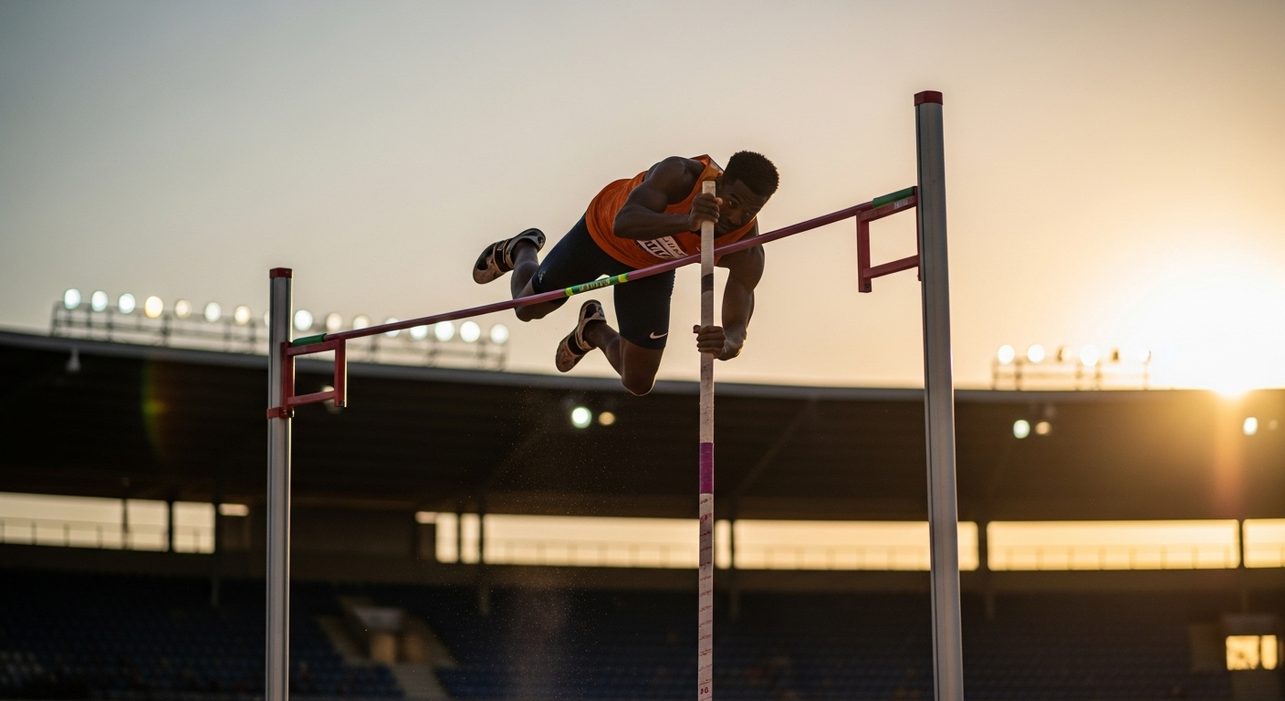 The Biomechanics of Pole Vaulting: Pushing Human Limits