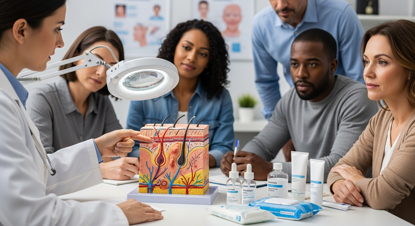 Umgang mit lokalen Hautentzündungen verstehen