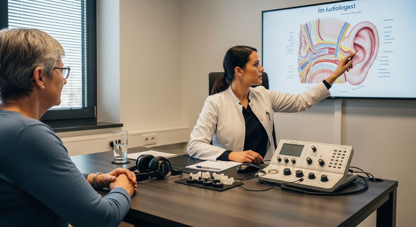 Onde encontrar assistência profissional para a audição