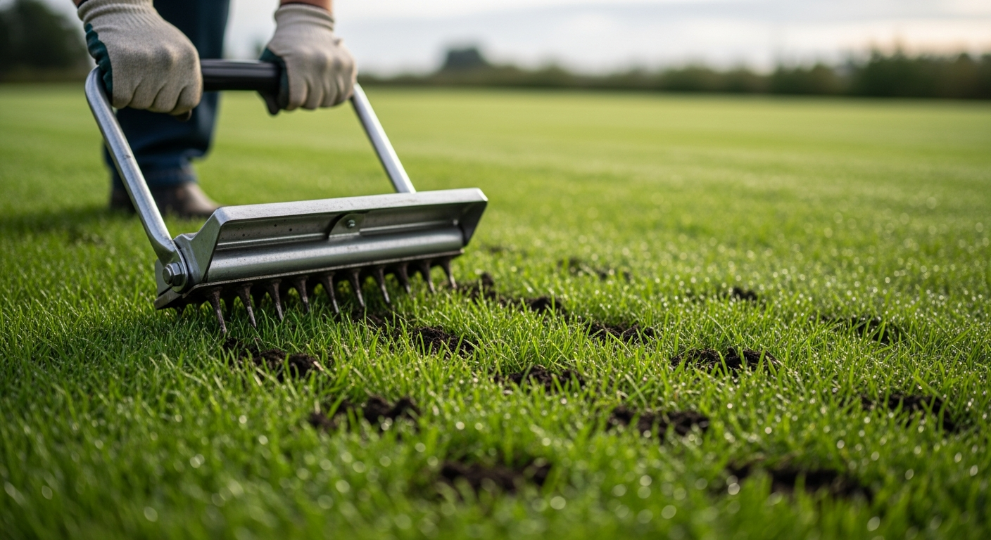 Cura del prato: tecniche per un manto erboso rigoglioso