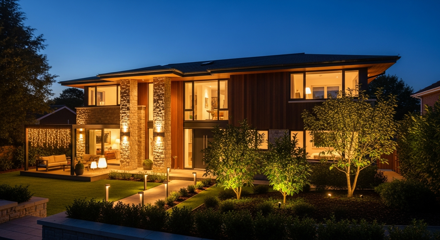 Enhancing Residence Aesthetics with Exterior Lighting
