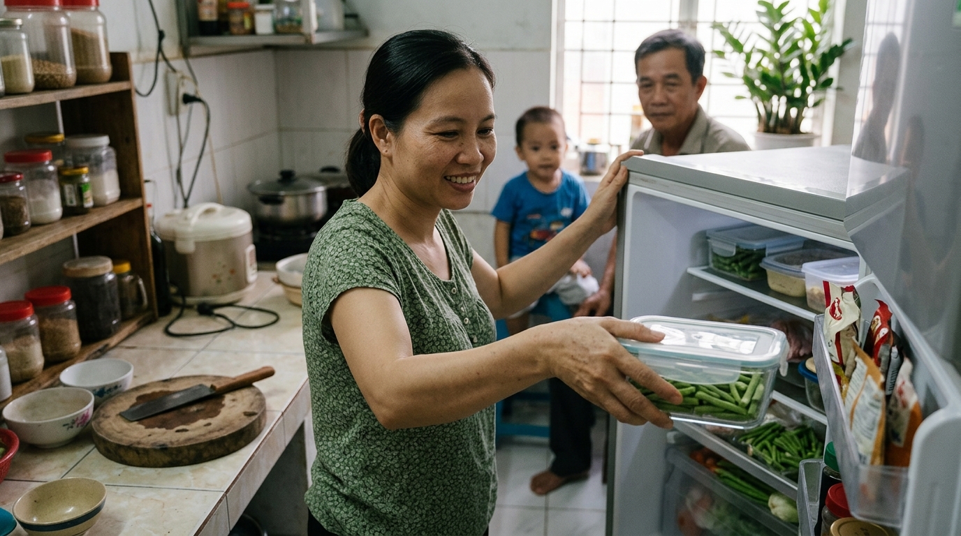 Công nghệ bảo quản nhiệt độ cho thực phẩm gia đình