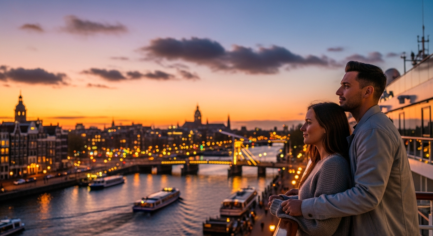 Kurzreise auf See: Drei Tage zwischen Hamburg und Amsterdam