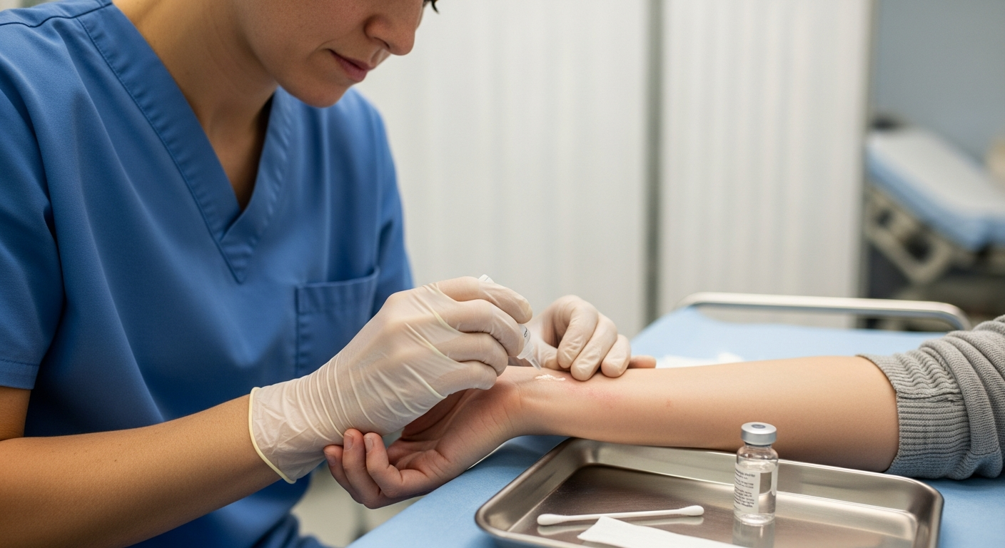 Protocolli medici per la cura delle infezioni della pelle