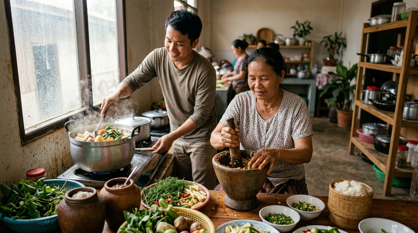 ການກິນເອາຫານເພື່ອສຸຂະພາບລຳໄສ້