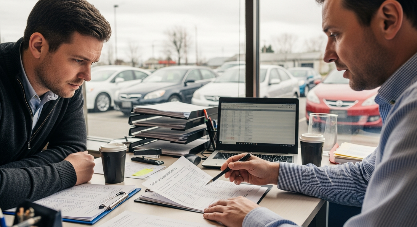 Navigarea în comerțul cu autoturisme folosite