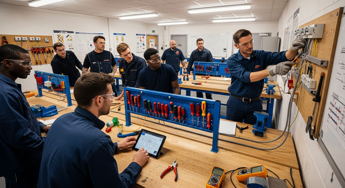 Apprendi l'arte dell'installazione elettrica