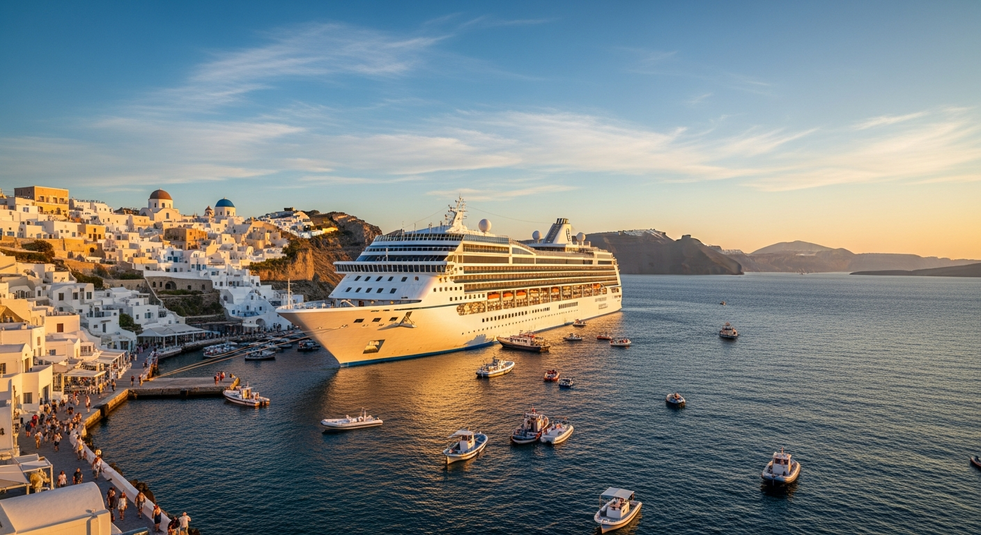 Scopri la bellezza delle isole greche e italiane in crociera.