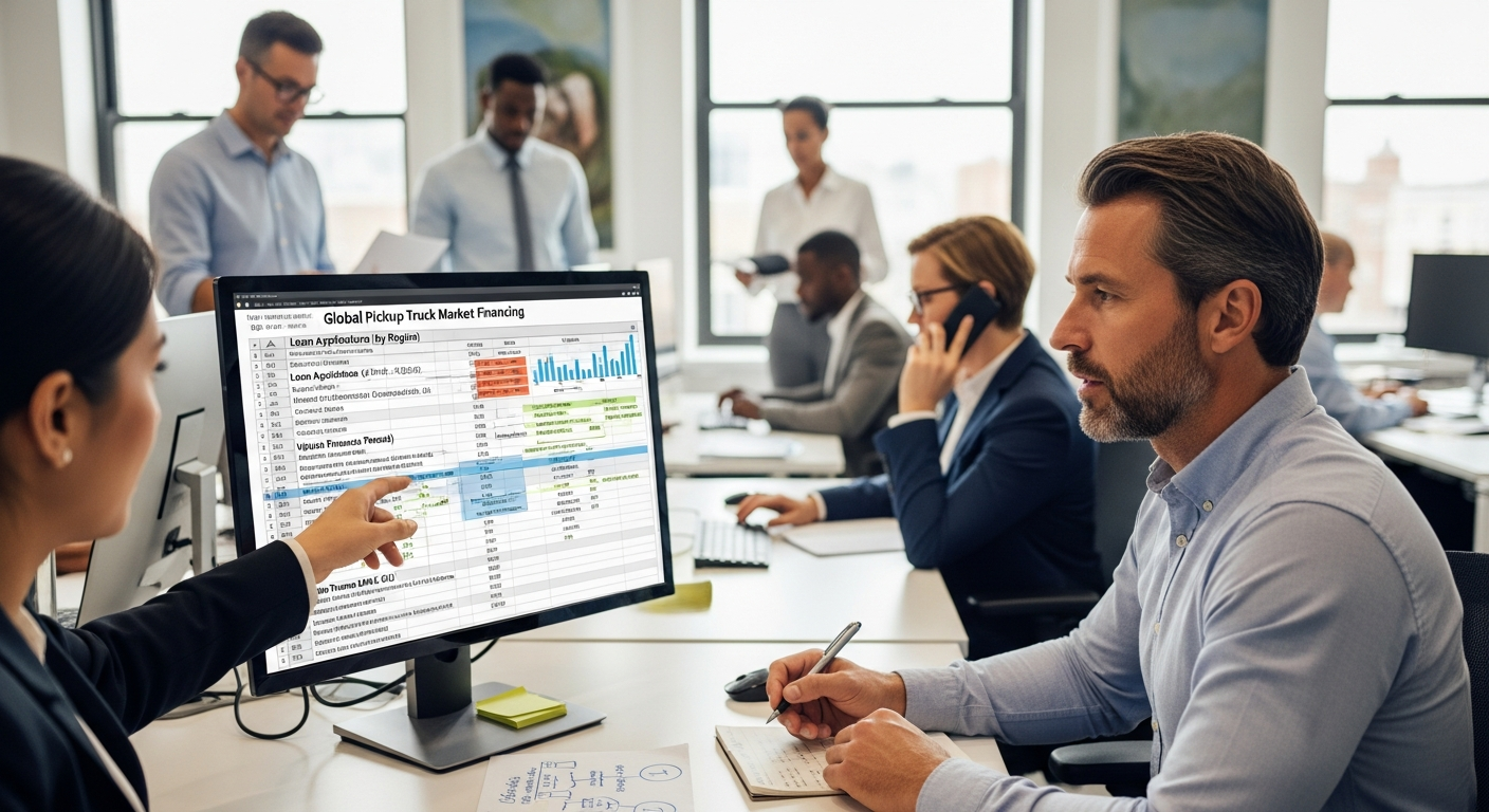 การทำความเข้าใจตลาดรถกระบะจากแหล่งเงินทุนทั่วโลก