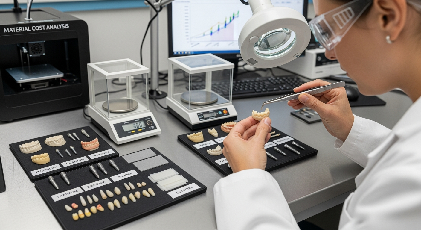 Vývoj cien materiálov v zubnej protetike a chirurgii