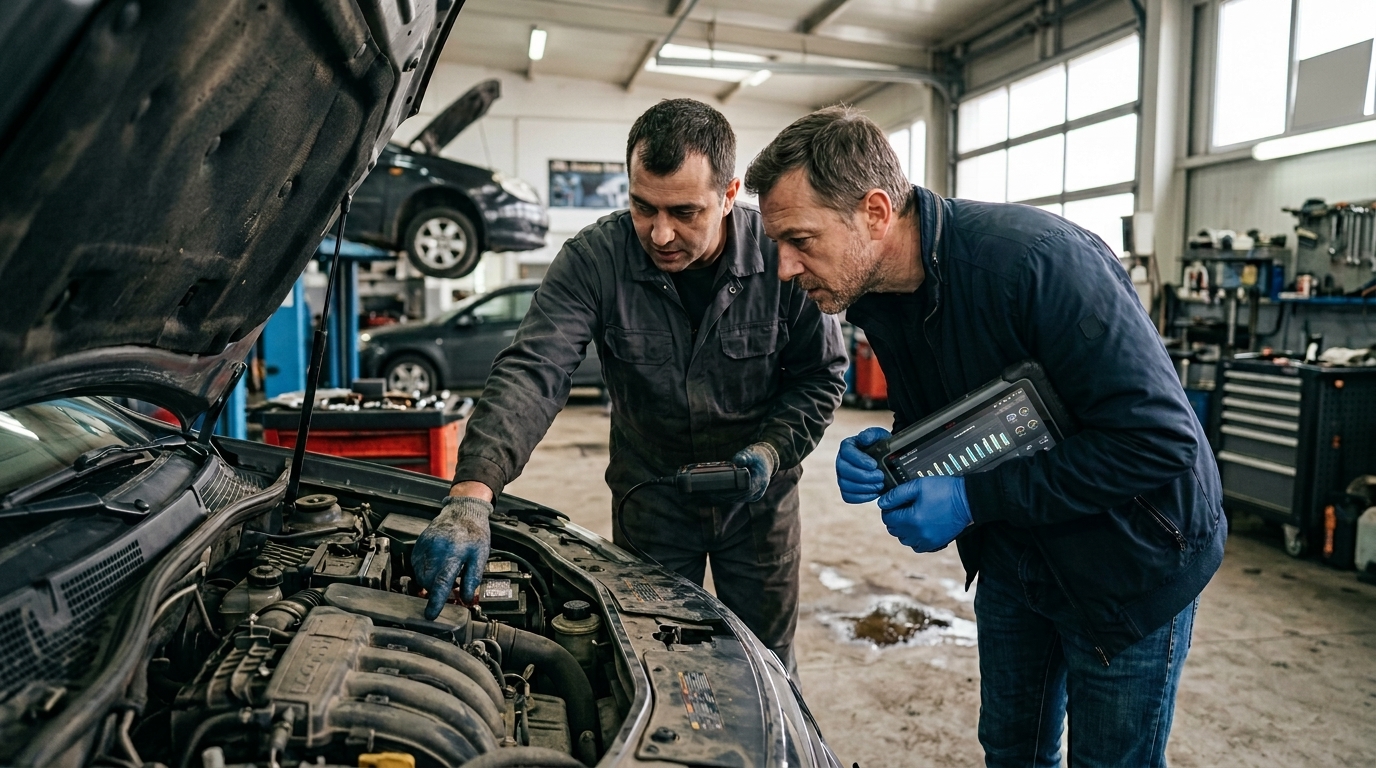 Verificarea istoricului tehnic pentru vehicule rulate