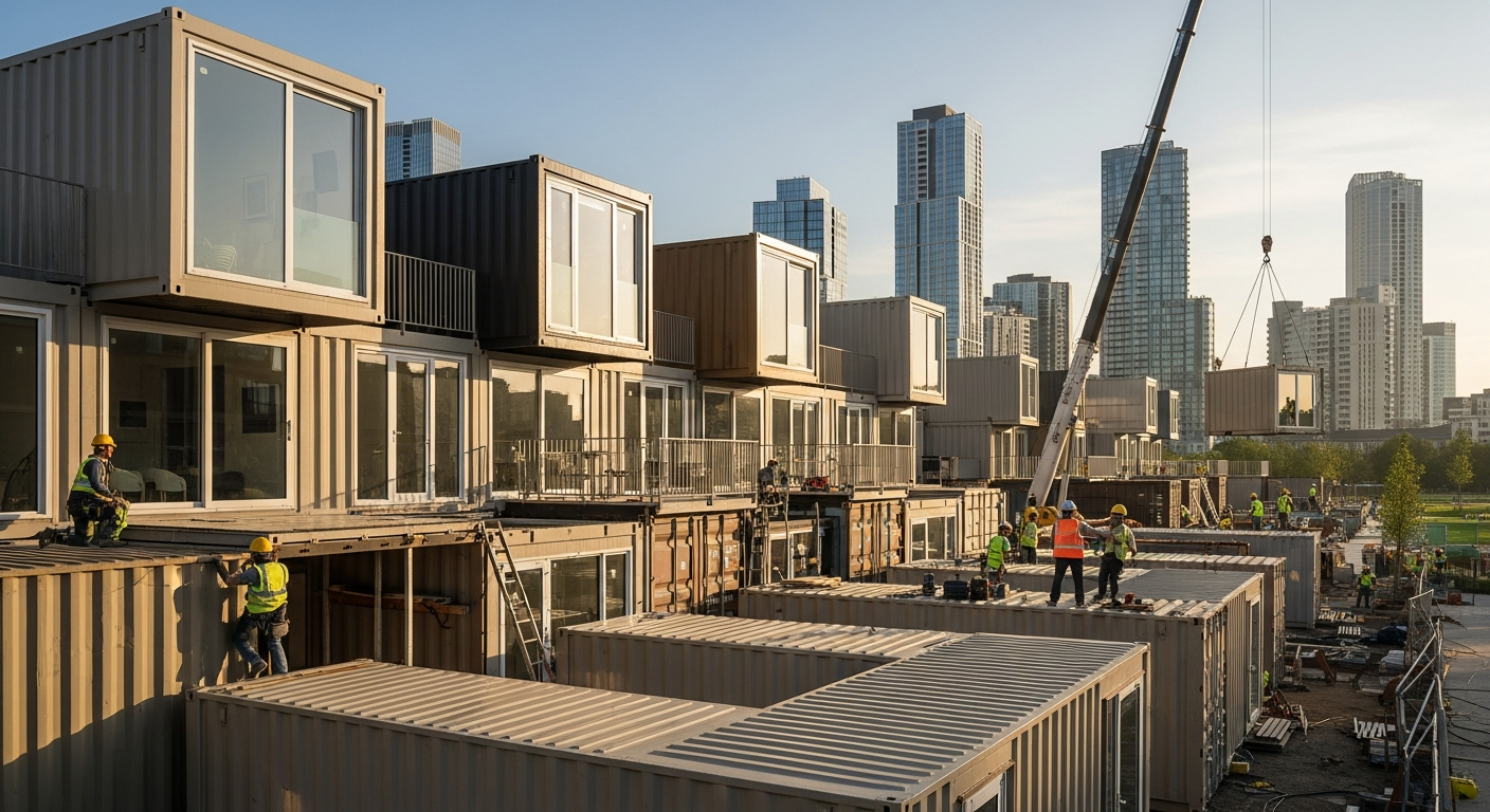 未來建築成本研究：2026年貨櫃屋市場分析