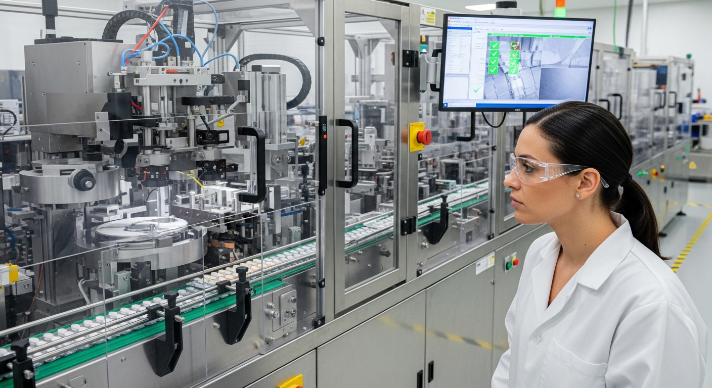 Kontrola kvality v procesoch balenia liekov