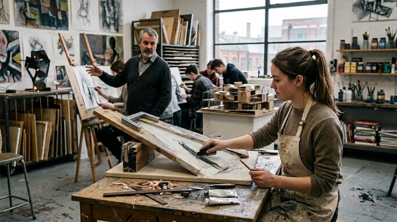 Verkenning van eigentijdse creatieve studietrajecten