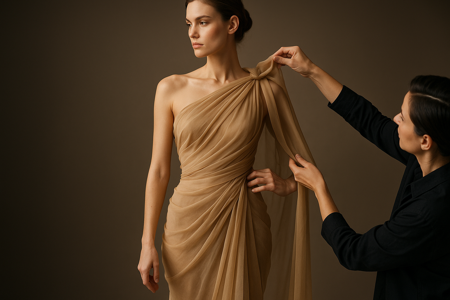 Rediscovering the Grace of Draping: A Contemporary Fashion Movement