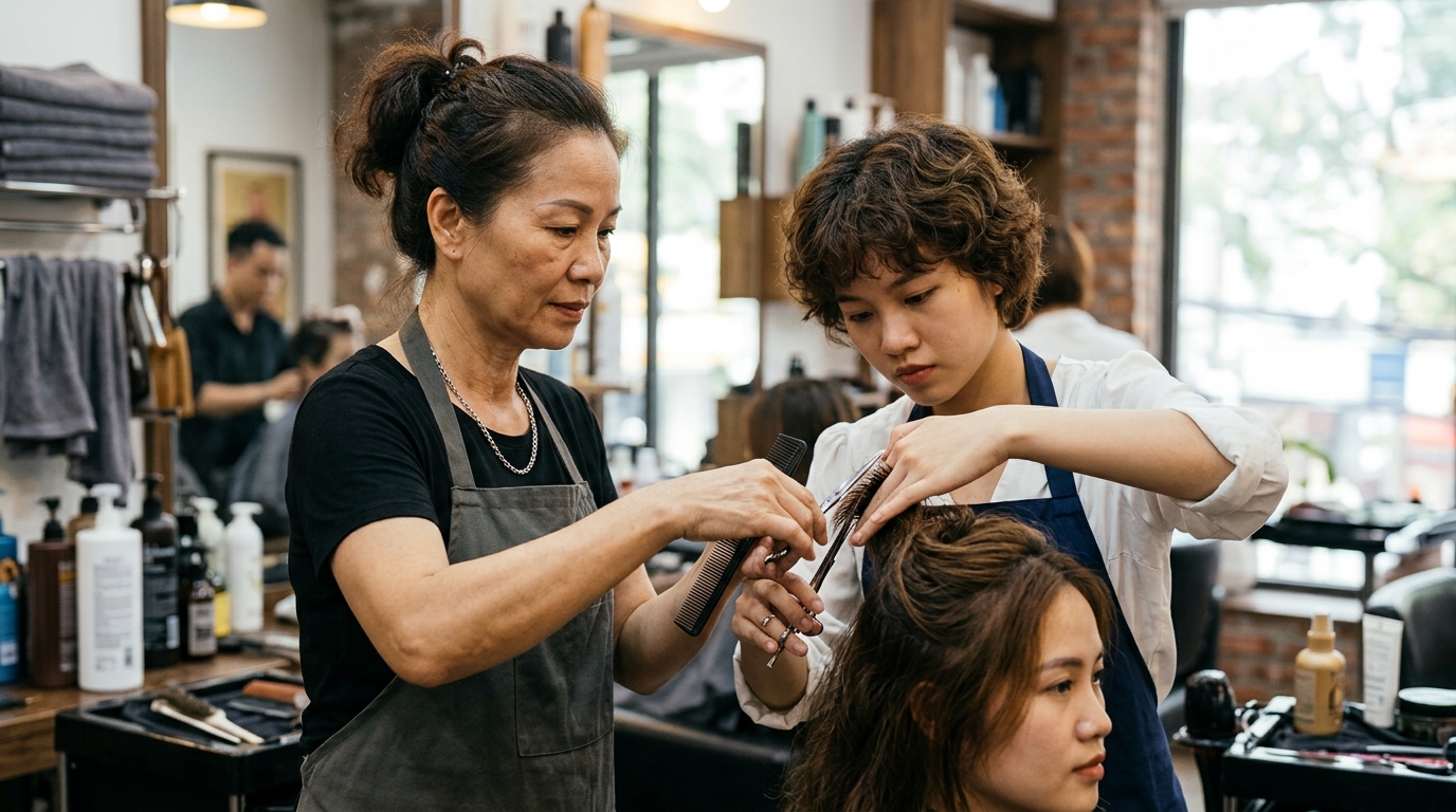 Kỹ năng cần thiết cho thợ làm tóc