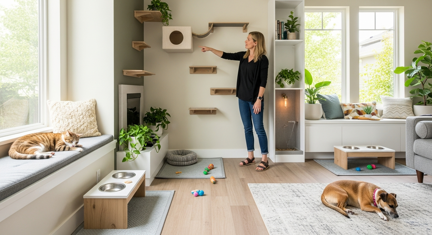 Designing Pet-Friendly Interior Environments