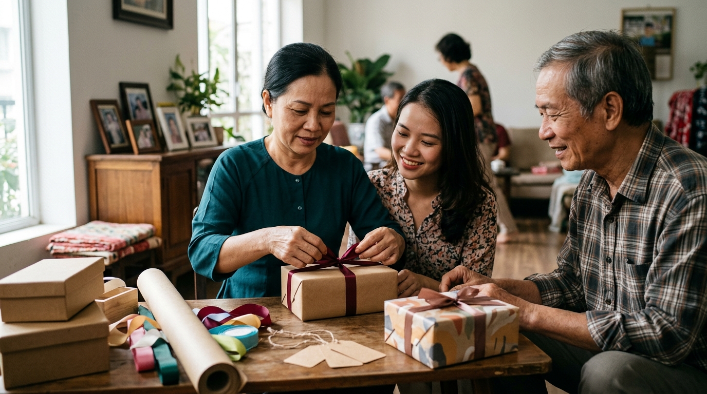 Nghệ thuật lựa chọn quà tặng ý nghĩa cho người thân