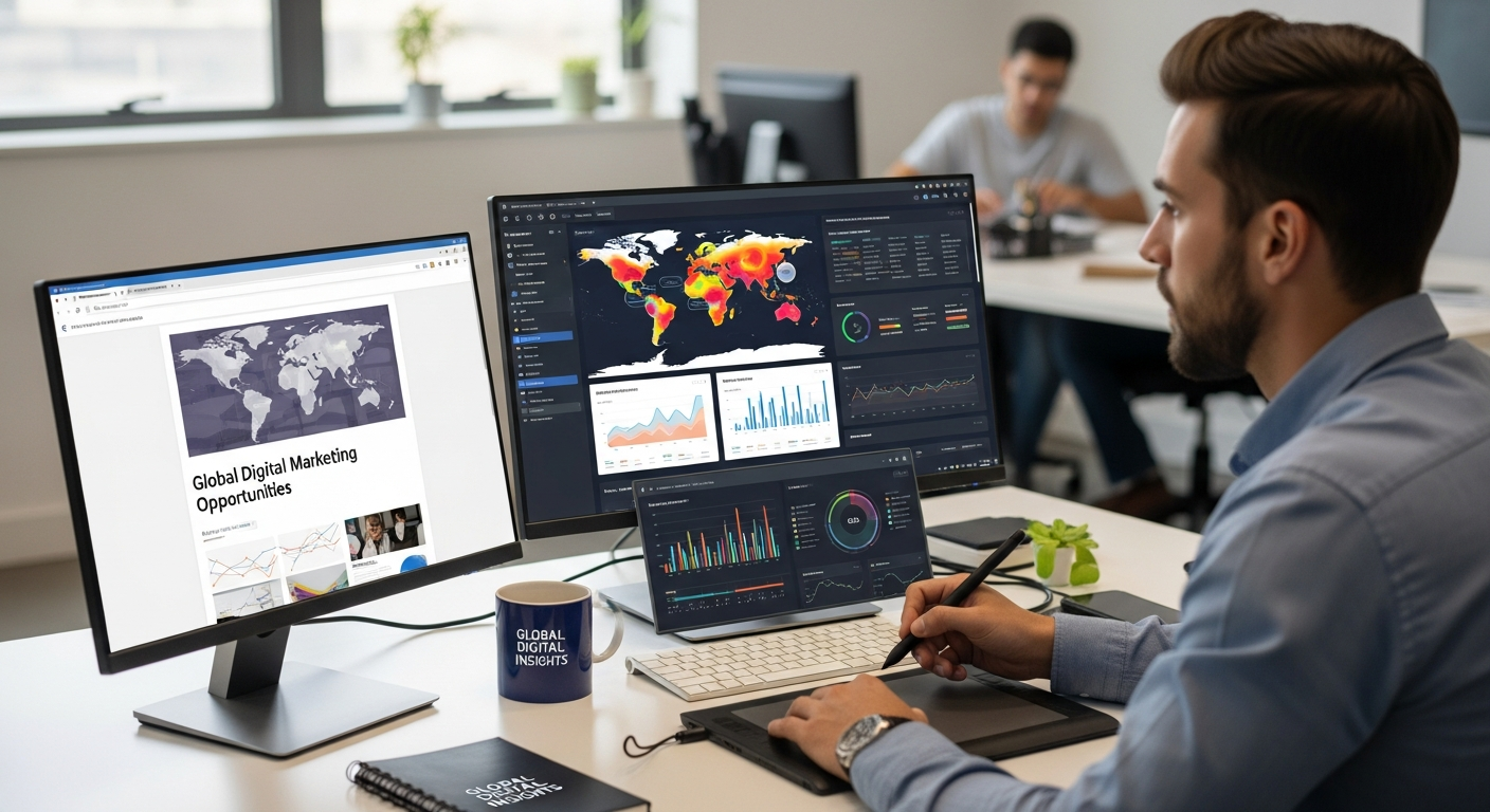 Oportunități globale în marketingul online.