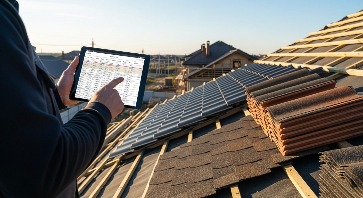 Огляд витрат на матеріали для перекриття даху