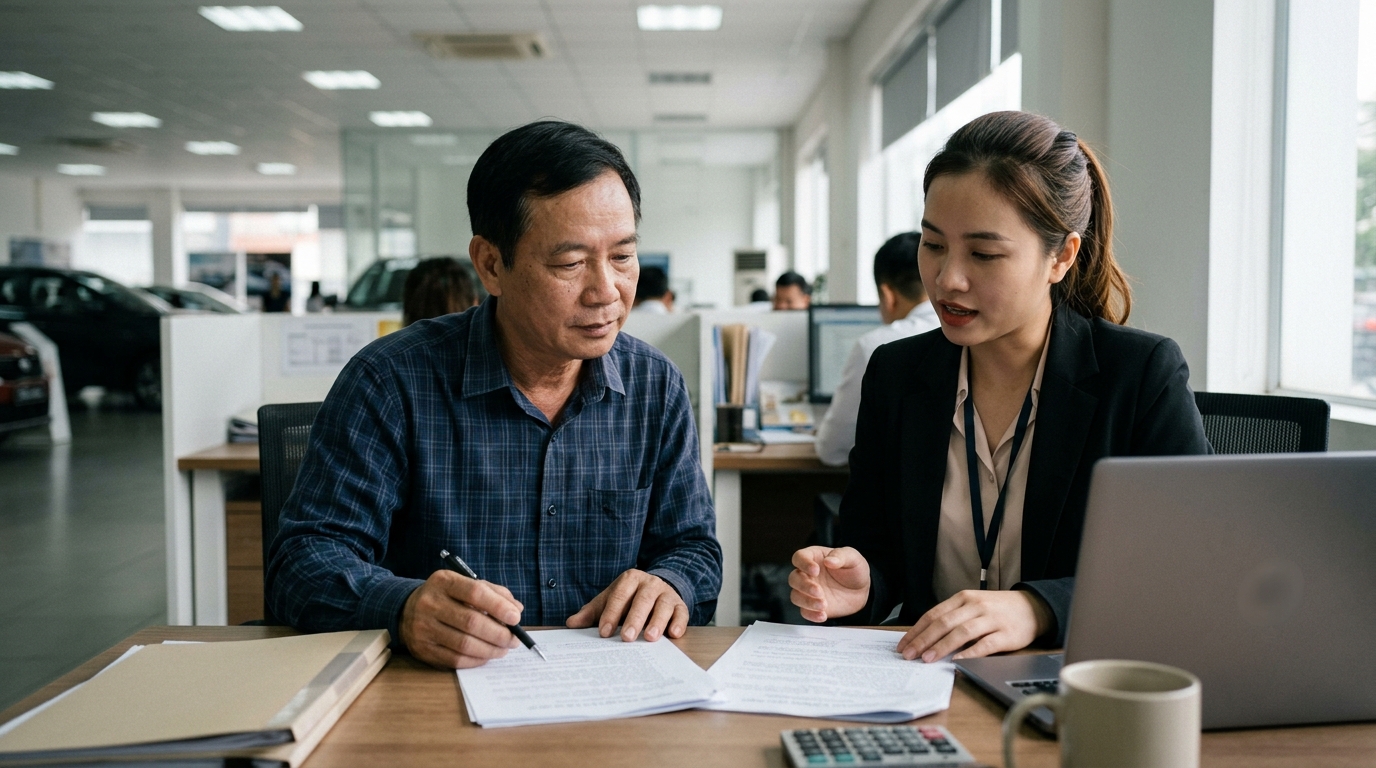 Kinh nghiệm so sánh hợp đồng trả góp xe hơi