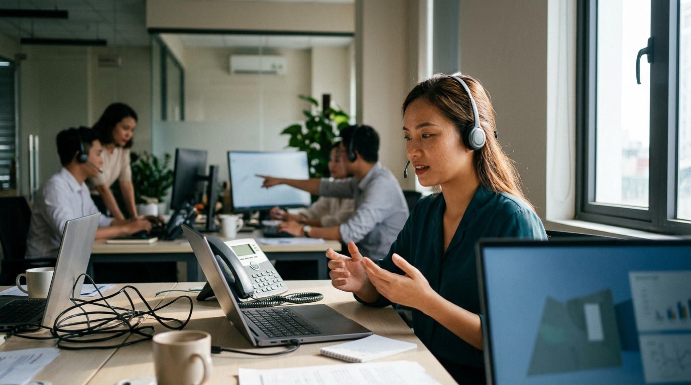 Cách xây dựng bộ phận tiếp đón từ xa cho doanh nghiệp