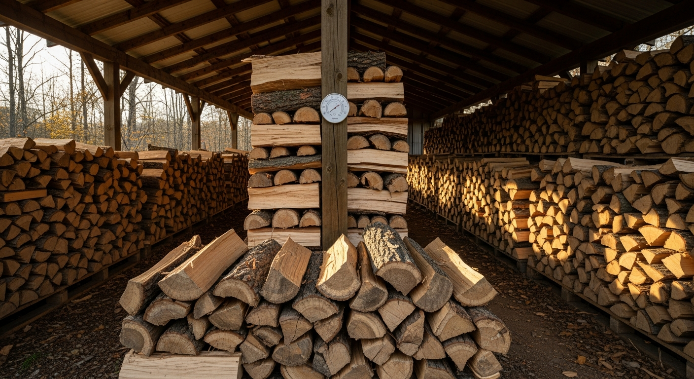 Hoe u uw stookhout optimaal bewaart