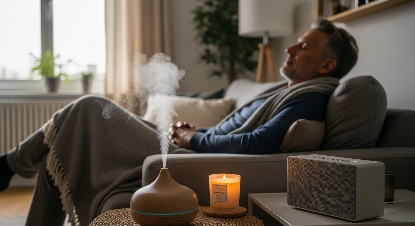 Soothe His Senses: Therapeutic Aromatherapy and Soundscapes for Father's Day Calm