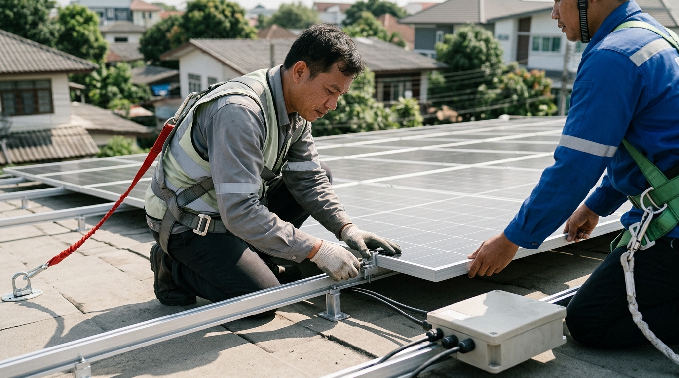 Panduan Pemasangan Panel Solar untuk Rumah