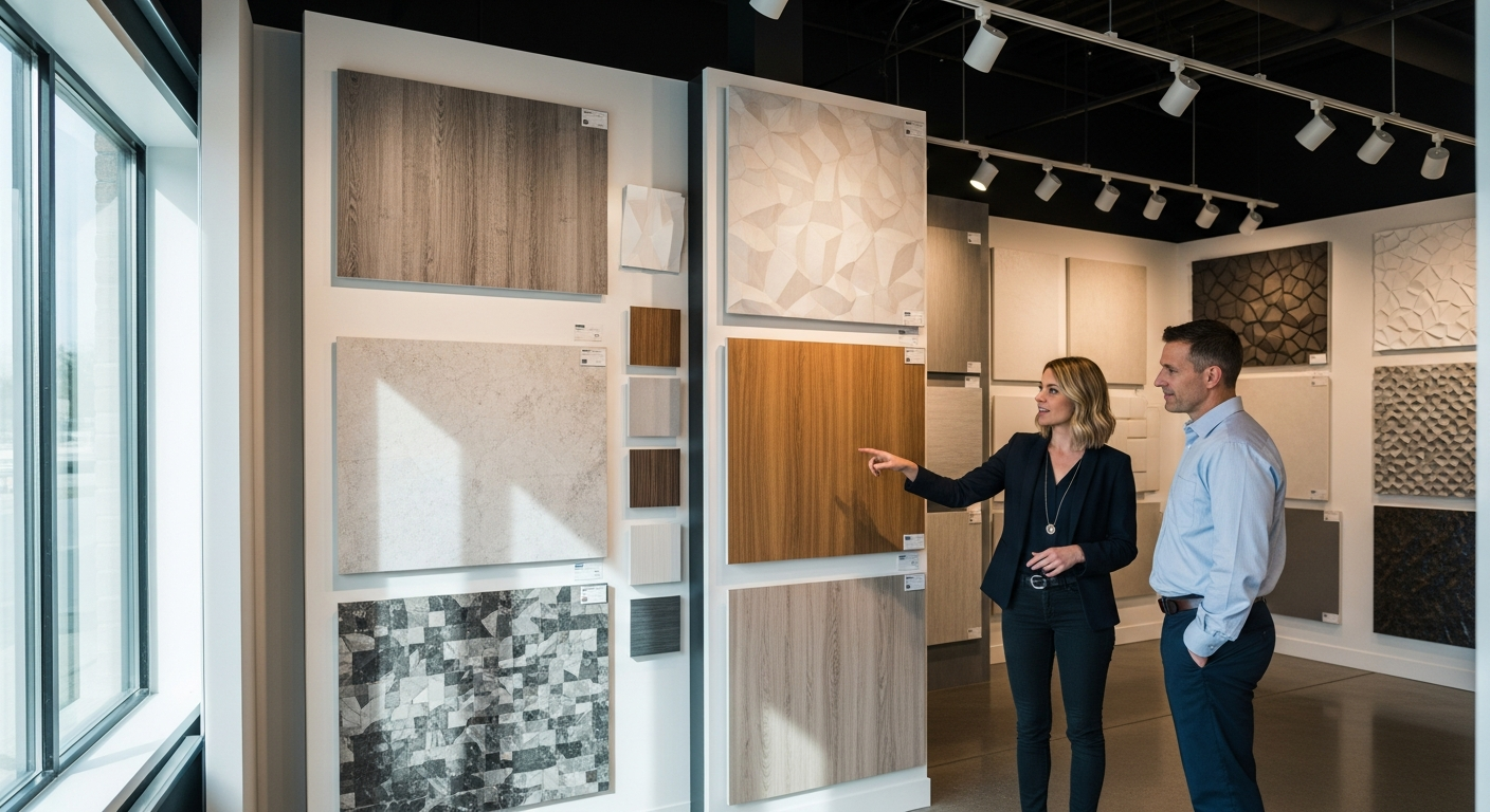 Materiais versáteis para design de interiores