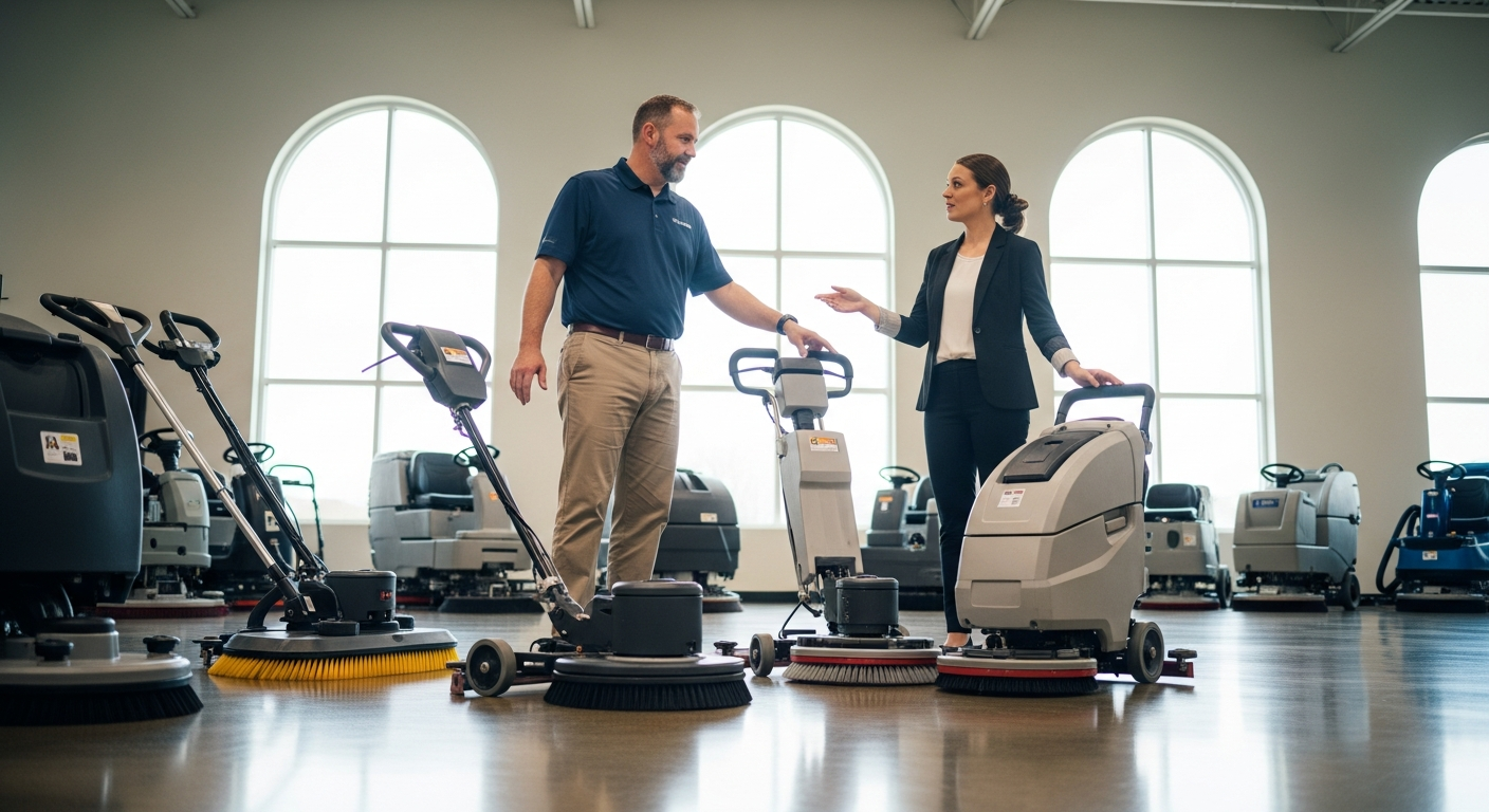 A Guide to Selecting Floor Grooming Tools for Businesses