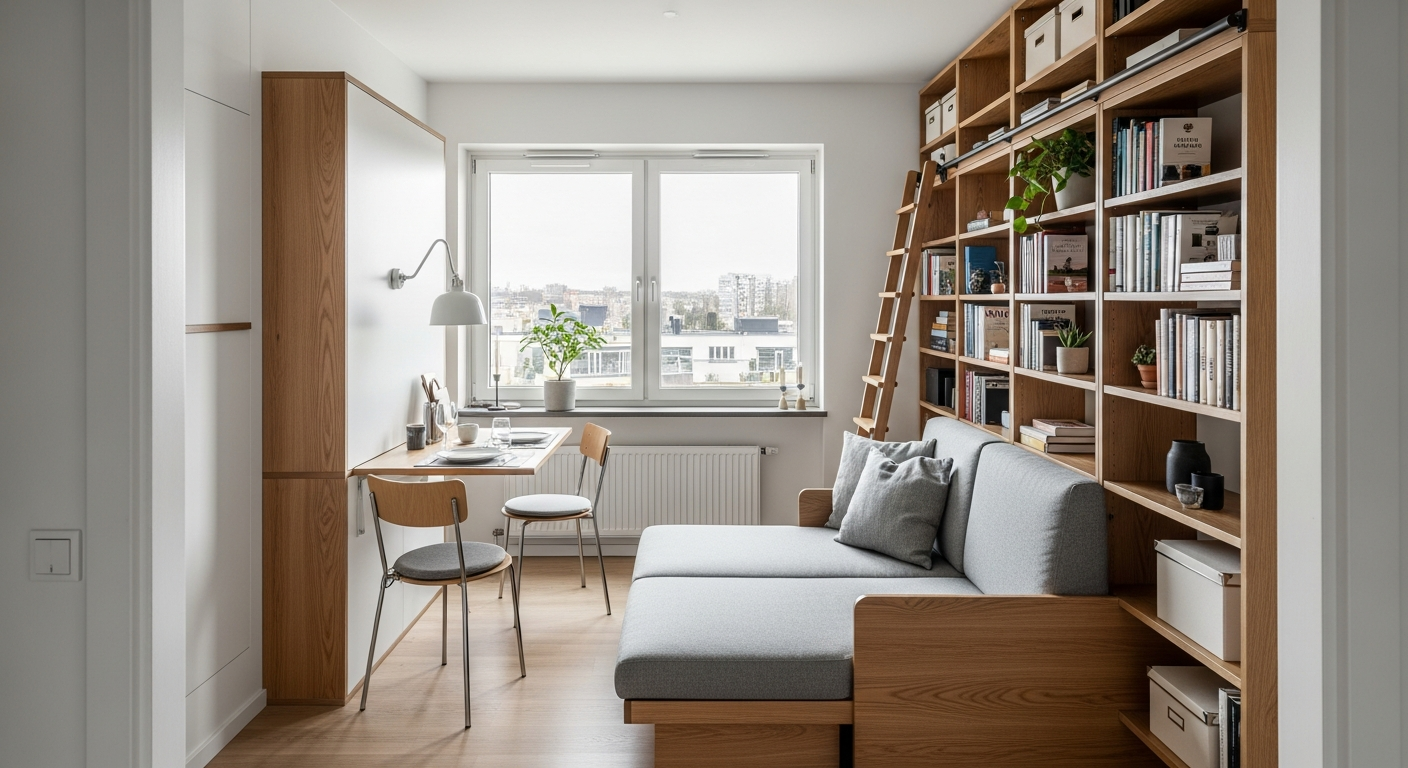 Ruimtebesparende ideeën voor uw huis