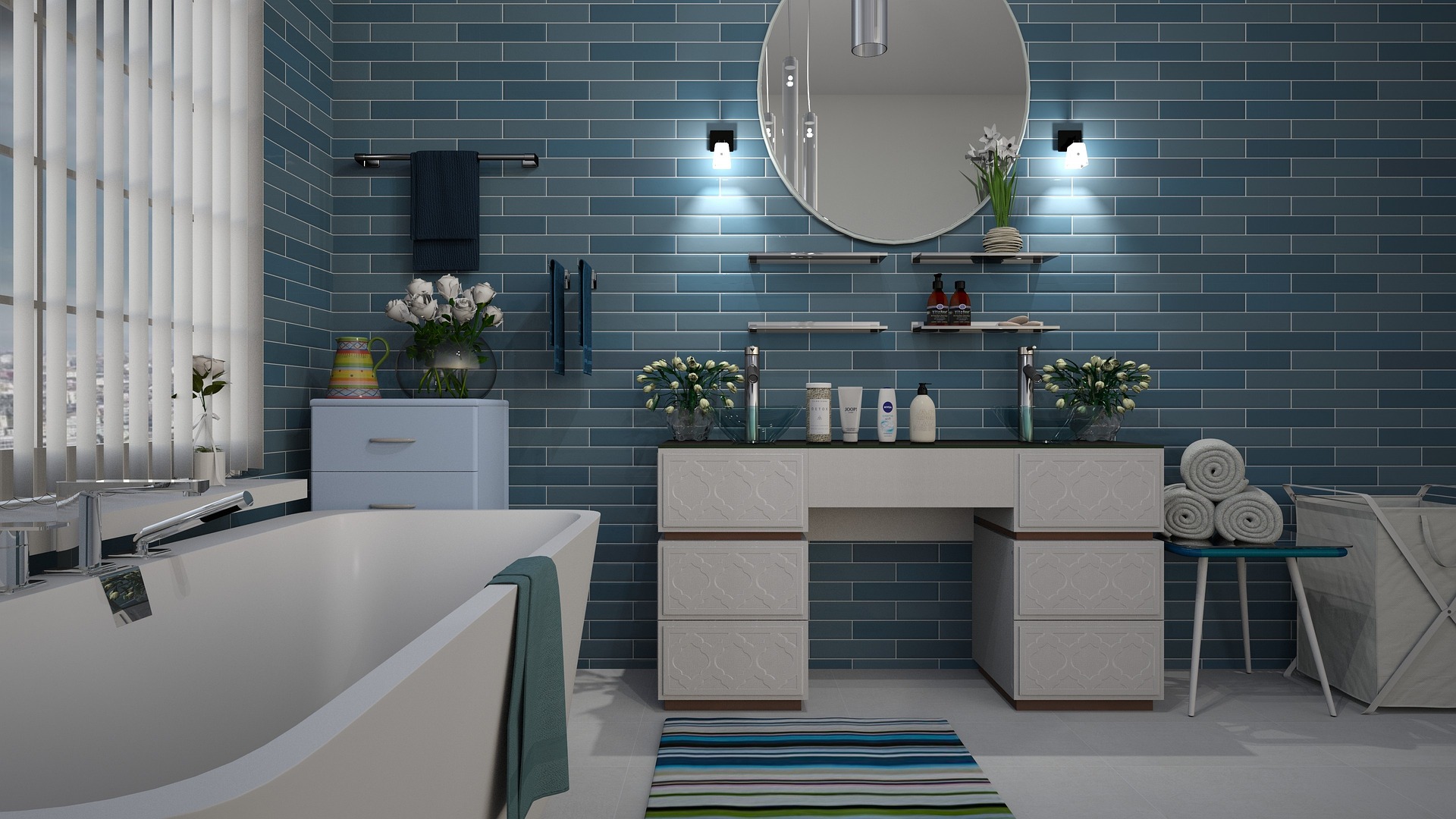 Trendy Bathrooms: DIY Ideas and Inspirations