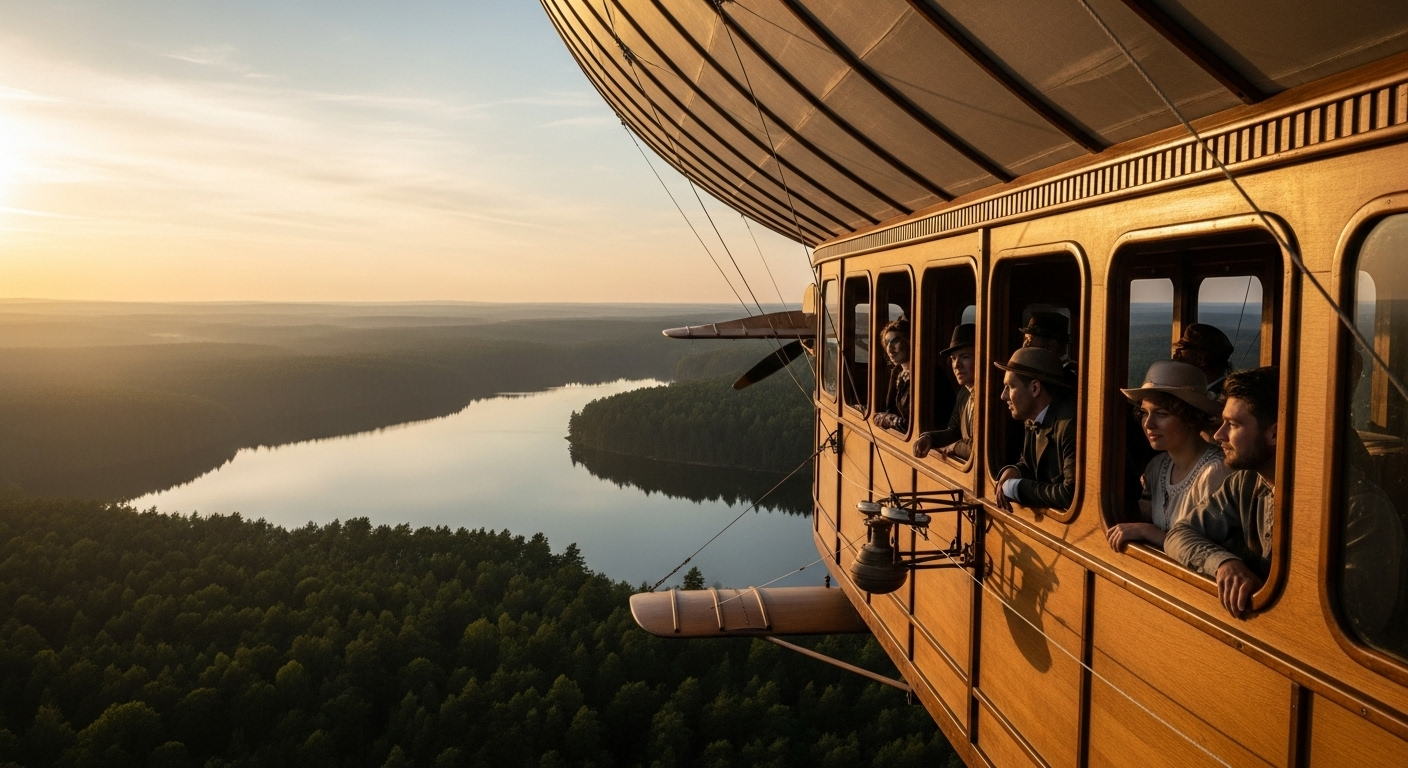 Pioneering the Skies: The Emergence of Airship Tourism