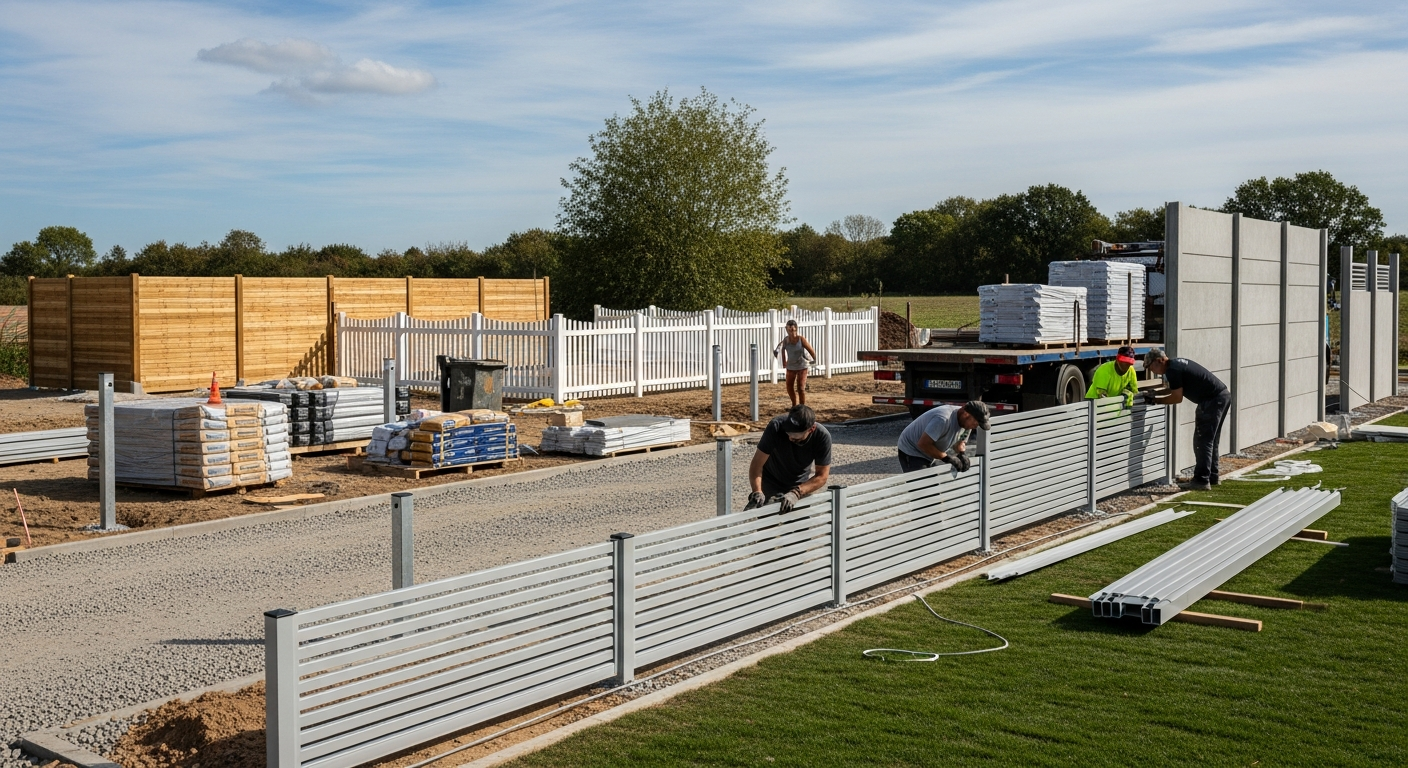 วัสดุและราคา: รั้วสำเร็จรูปในมุมมองโลก