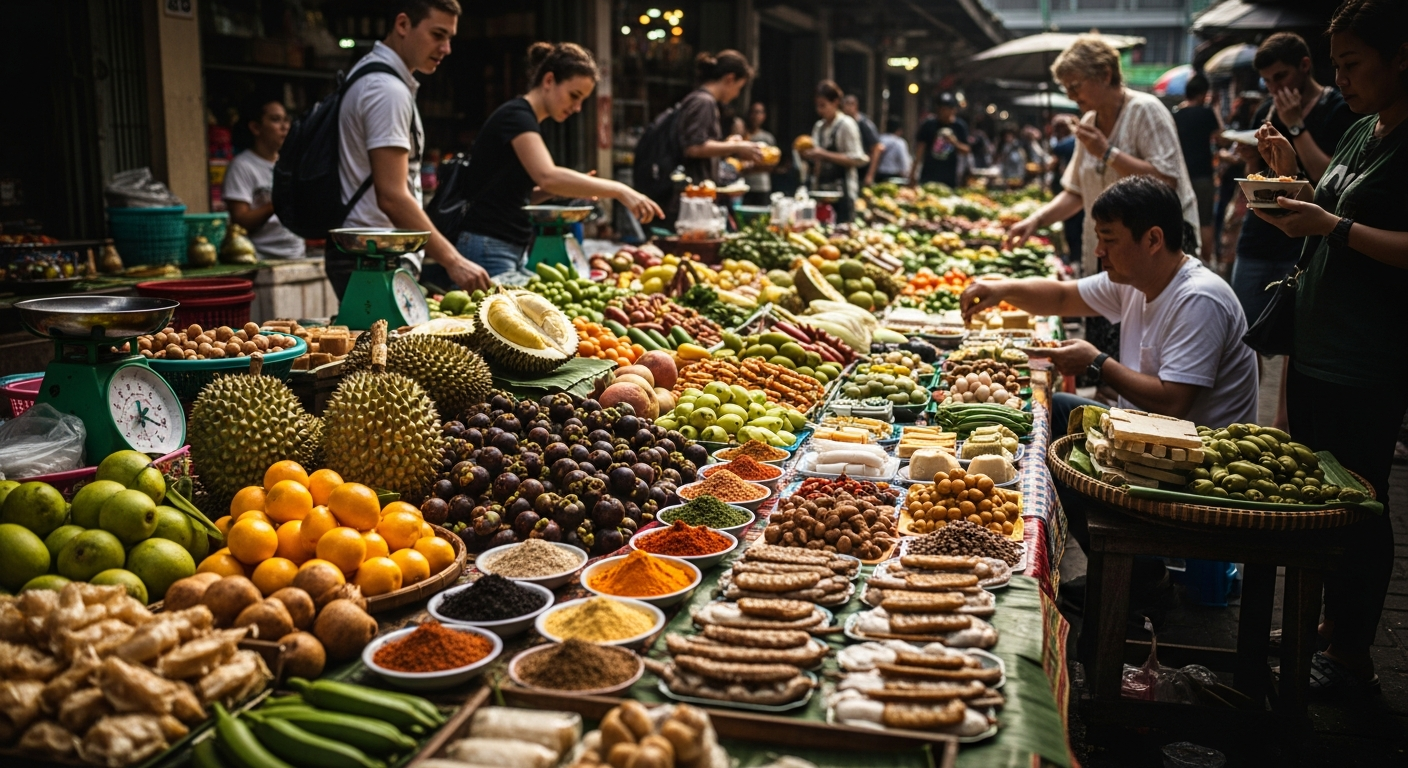 Discovering new tastes and culinary experiences worldwide