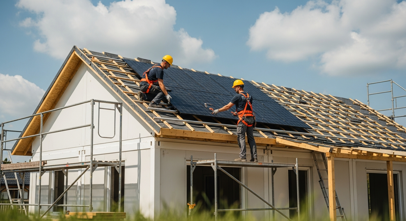 บ้านสำเร็จรูปกับโซลาร์เซลล์: ก้าวสู่ความยั่งยืน