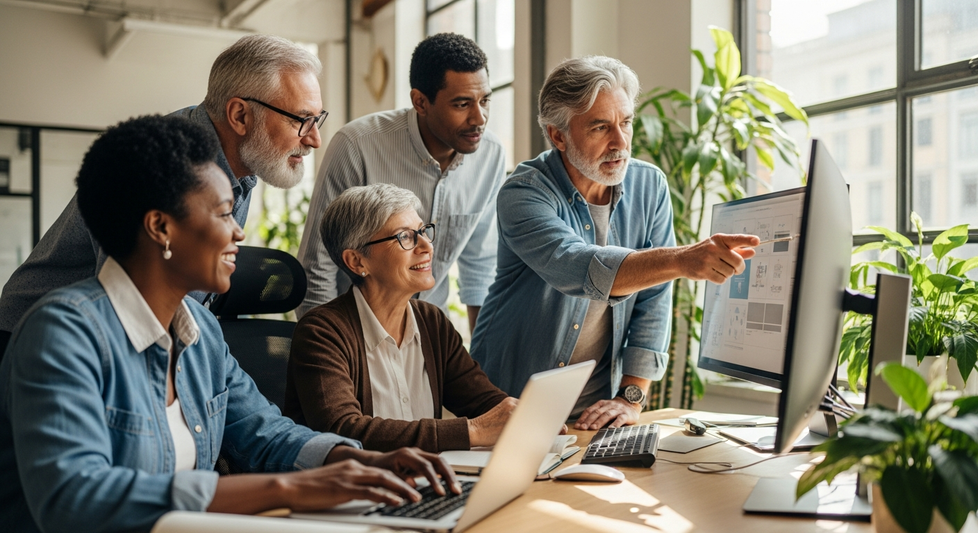 为老年人打造可持续工作环境