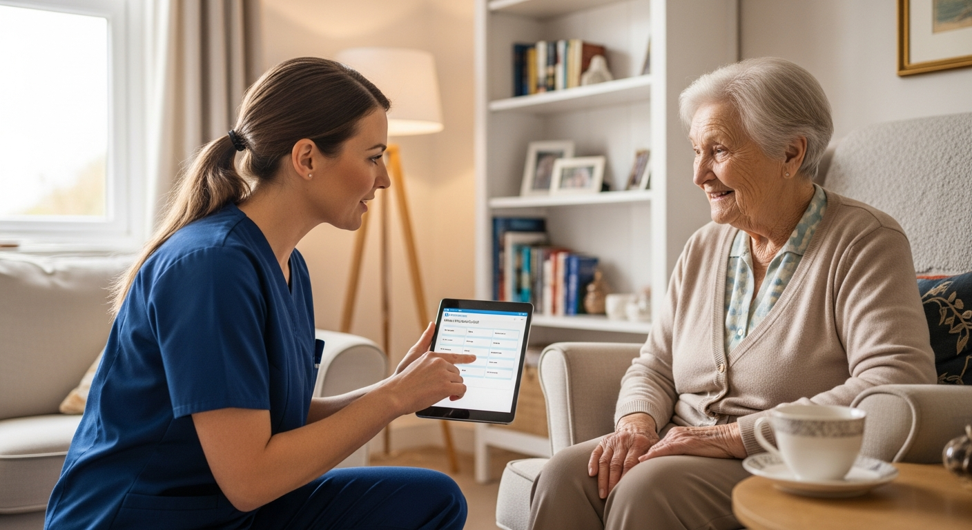 แผนการดูแลเฉพาะบุคคลสำหรับผู้สูงวัยในบ้าน