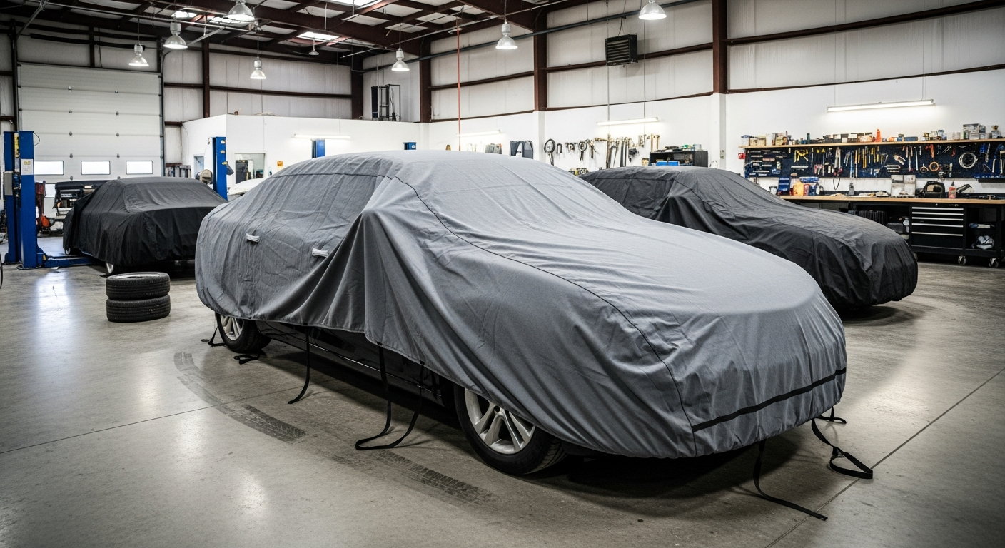 Prevención de daños por granizo y lluvia en automóviles